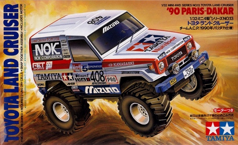 19013  автомобили и мотоциклы  Toyota Land Cruiser'90 (1:32)