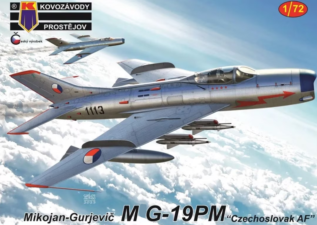 KPM0390  авиация  M&G-19PM „Czechoslovak AF“  (1:72)