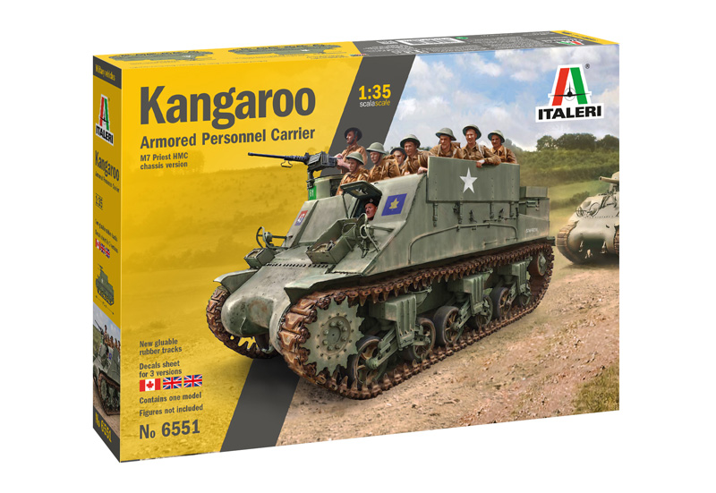 6551  техника и вооружение  Бронетранспортёр KANGAROO  (1:35)
