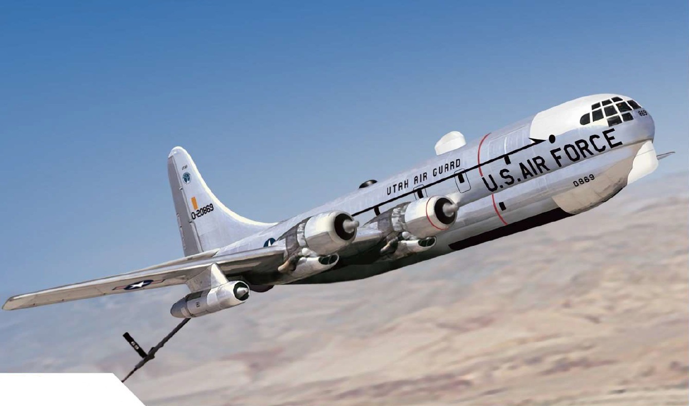12640  авиация  USAF KC-97L Stratofreighter  (1:144)