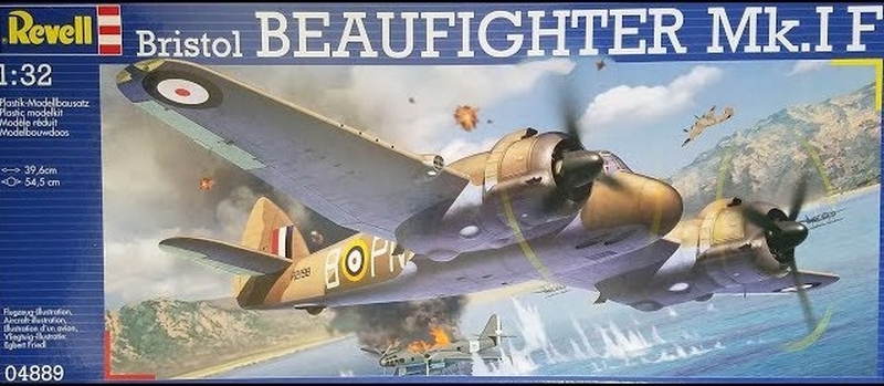 04889  авиация  Bristol Beaufighter Mk.IF  (1:32)