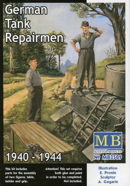 MB3509  фигуры  Немецкий технический персонал (1941-1945)  (1:35)