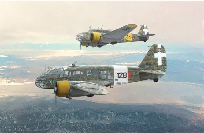 1390  авиация  Caproni Ca.311/311M  (1:72)