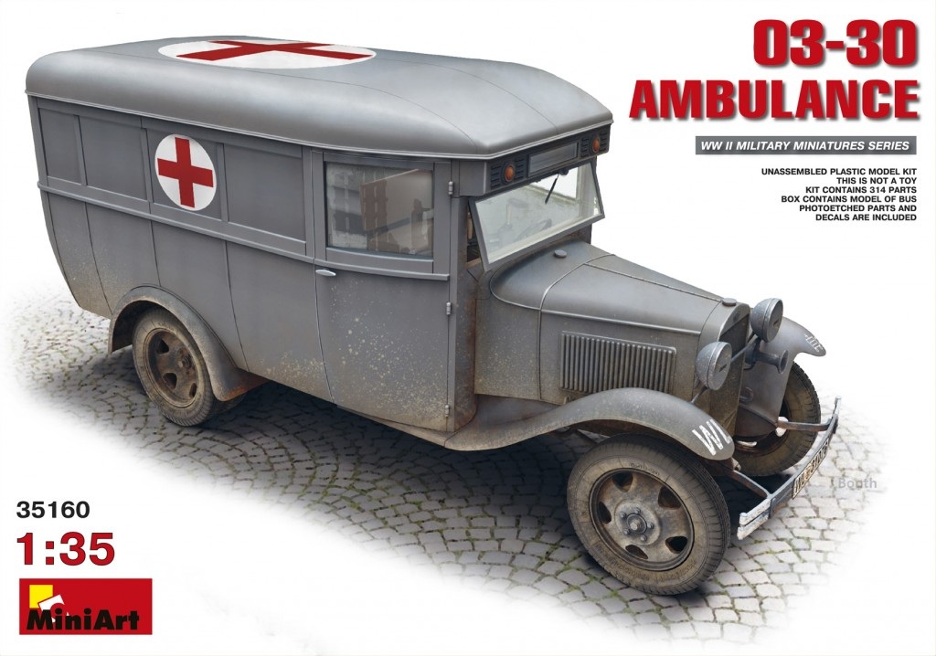 35160  техника и вооружение  03-30 AMBULANCE  (1:35)