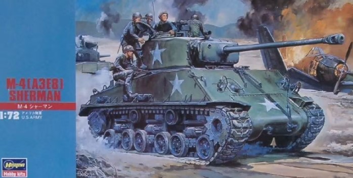 31115  техника и вооружение  M-4(A3E8) Sherman U.S. Army  (1:72)