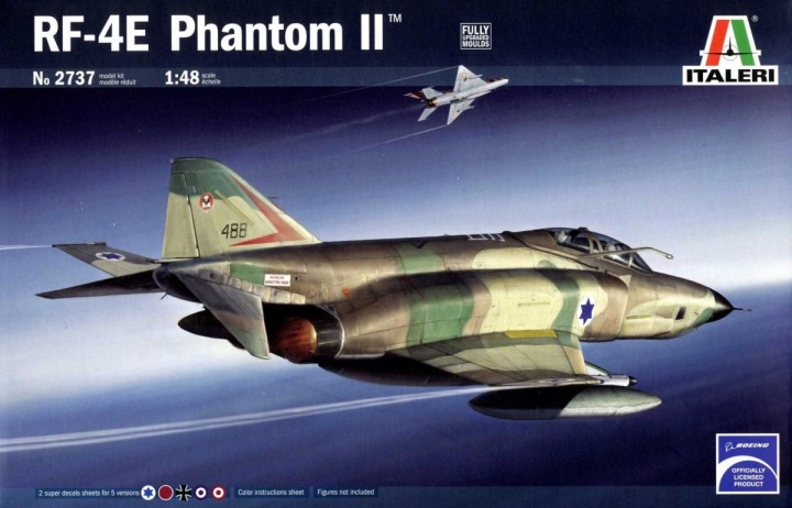 2737  авиация  RF-4E/F Phantom II (1:48)