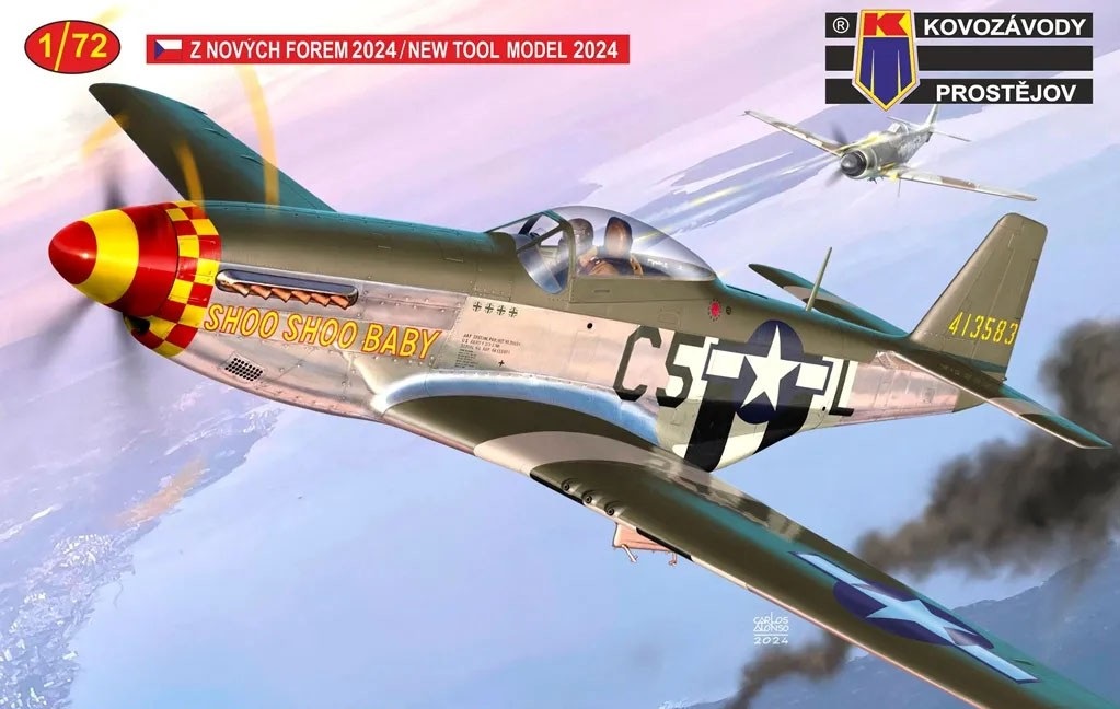 KPM0439  авиация  P-51D-5 Mustang "357.th FG"  (1:72)