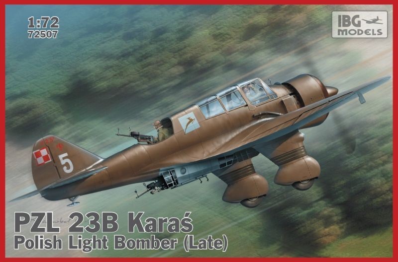 72507IBG  авиация  PZL.23B Karas Late  (1:72)