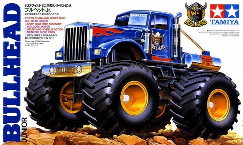 17008  автомобили и мотоциклы  Wild Mini 4WD bullhead (1:32)