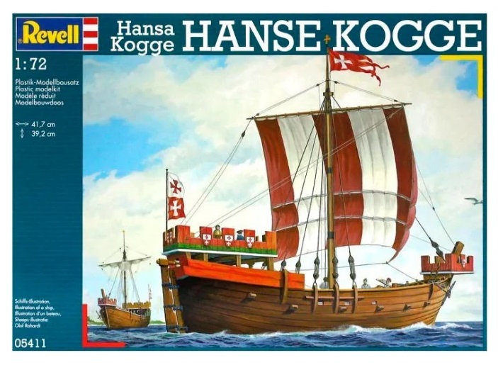 05411  флот  "Ганзейский ког" (1:72)
