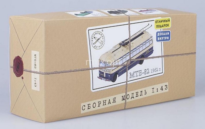 4003KIT  автомобили и мотоциклы  МТБ-82 1962 г.  (1:43)