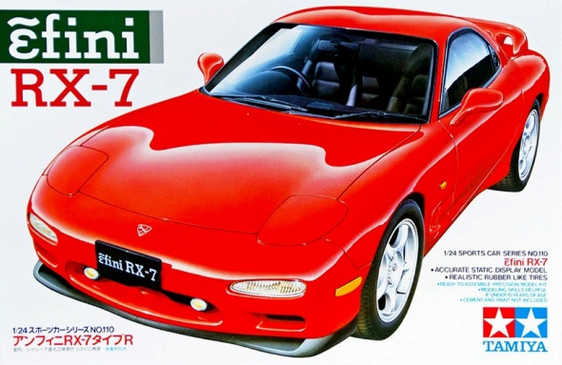 24110  автомобили и мотоциклы  Efini RX-7 (1:24)
