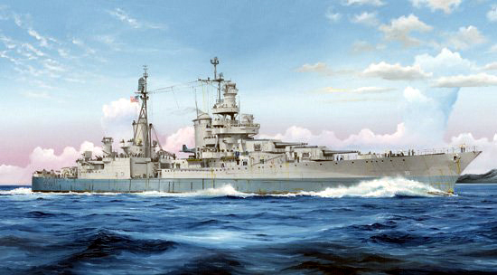 05326  флот  USS Indianapolis CA-35 1945  (1:350)