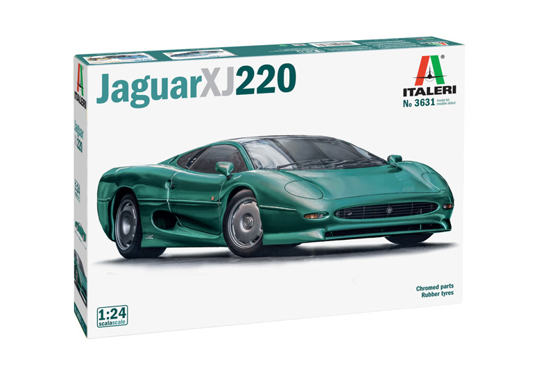 3631  автомобили и мотоциклы  Jaguar XJ 220  (1:24)