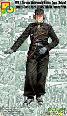 MC16004  фигуры  German W.W.II Wehrmacht Panzer Driver Multi-Pose for Luchs, Tiger, Pz IV  (1:16)