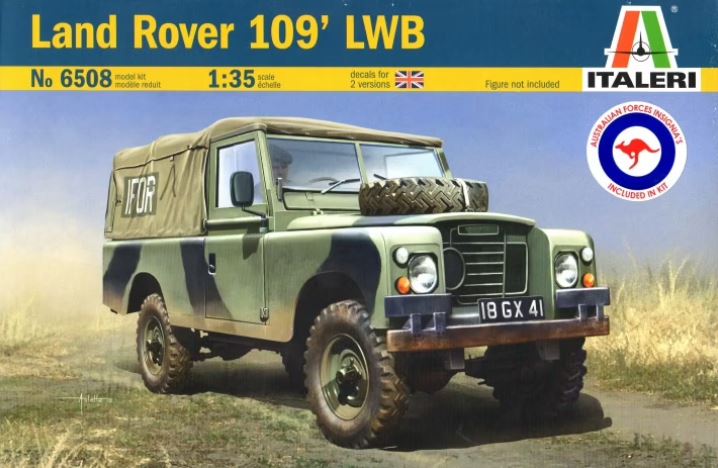 6508  автомобили и мотоциклы  Land Rover 109' LWB  (1:35)