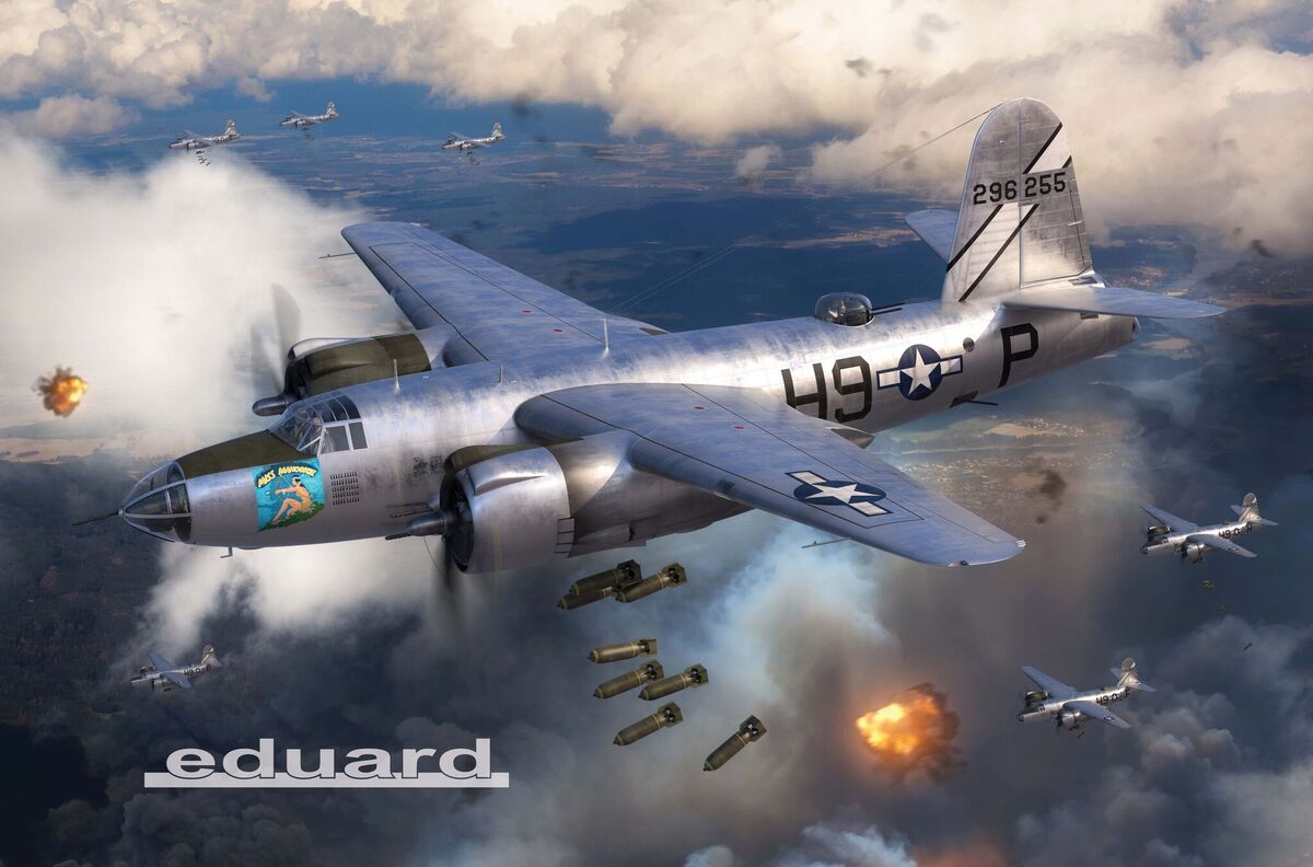 2146  авиация  Marauder B-26F/G  (1:72)