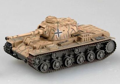 36284  техника и вооружение  КВ-1 Pz.Kpfw.756(r) 22ТД (1:72)