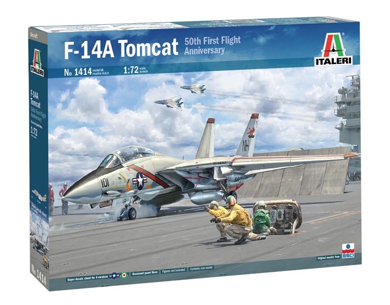 1414  авиация  F-14A tomcat  (1:72)