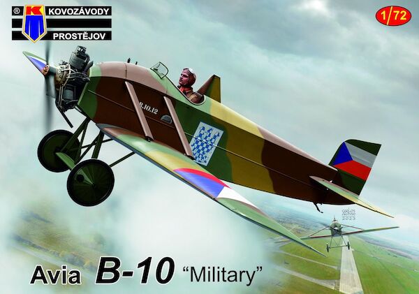 KPM0422  авиация  Avia B-10 "Military"  (1:72)