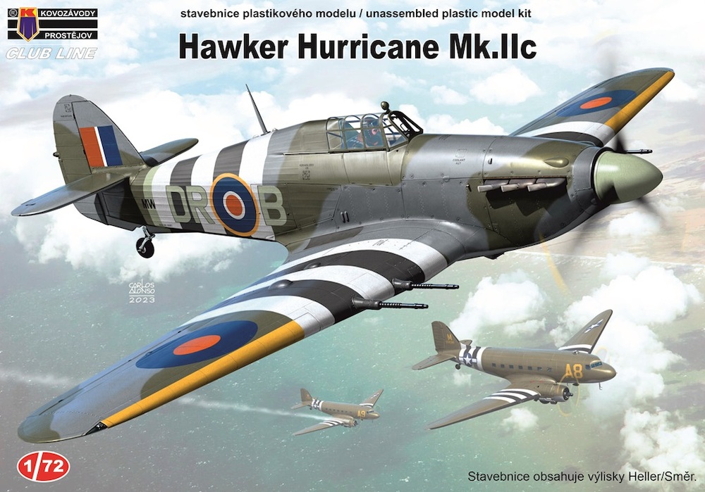 CLK0012  авиация  Hawker Hurricane Mk.IIc  (1:72)