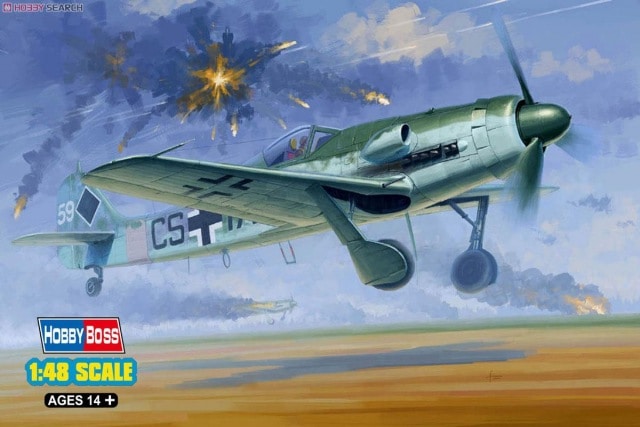 81719  авиация  Focke-Wulf FW 190D-12  (1:48)
