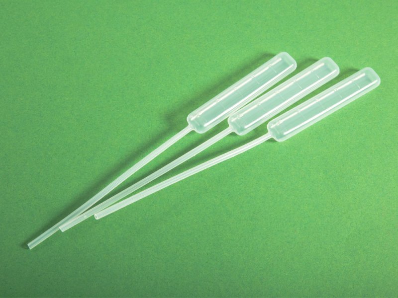 0012.13  инструменты для работы с краской  Пипетки разного объема для моделизма: 1 мл, 3 шт