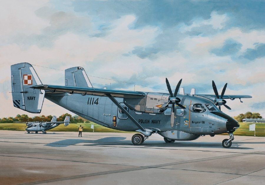 14445  авиация  Briza 1R/M28 Skytruck (1:144)