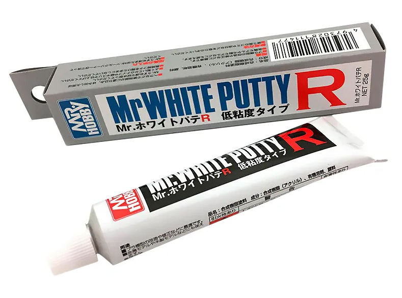 P-123  грунтовка (шпаклевка)  MR.WHITE PUTTY R  25гр