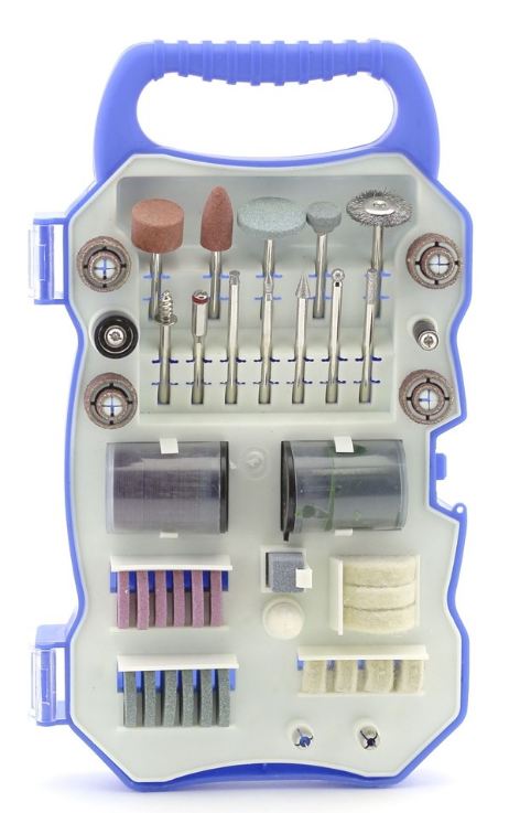 2711  ручной инструмент  Набор расходных материалов для бормашин, 82 предмета