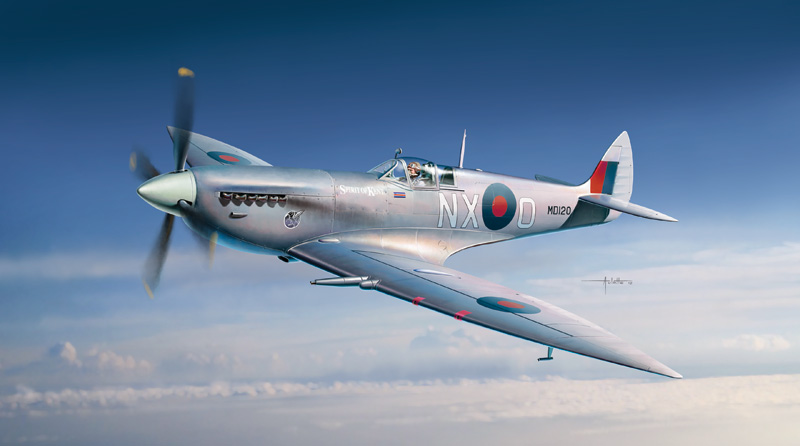 1318  авиация  SPITFIRE Mk.VII (1:72)