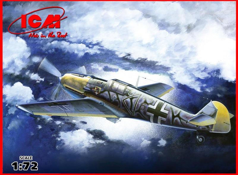 72135  авиация  Bf-109E-7/B (1:72)