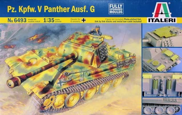 6493  техника и вооружение  Pz.Kpfw. V PANTHER AUSF. G (1:35)
