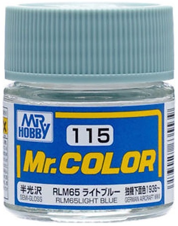 C115  краска 10мл  RLM65 LIGHT BLUE