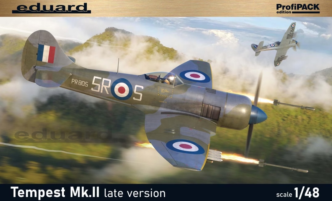 82125  авиация  Tempest Mk.II late  (1:48)