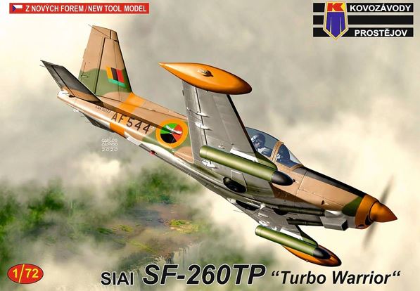 KPM0213  авиация  SIAI SF-260TP Marchetti "Turbo Warrior"  (1:72)