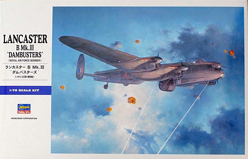 00554  авиация  LANCASTER B Mk.III "DAMBUSTERS"  (1:72)