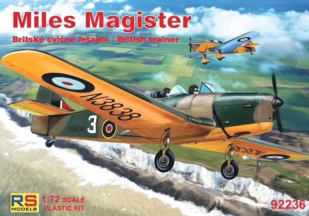 92236  авиация  Miles Magister  (1:72)