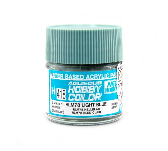 H418  краска 10мл  RLM78 LIGHT BLUE