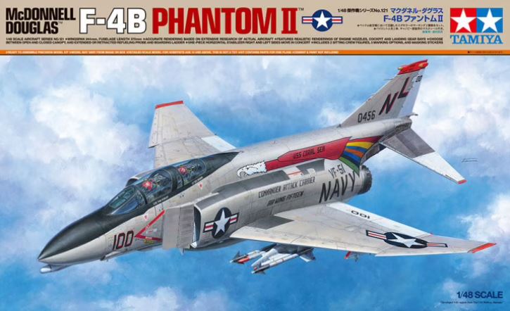 61121  авиация  McDonnell Douglas F-4B Phantom II  (1:48)