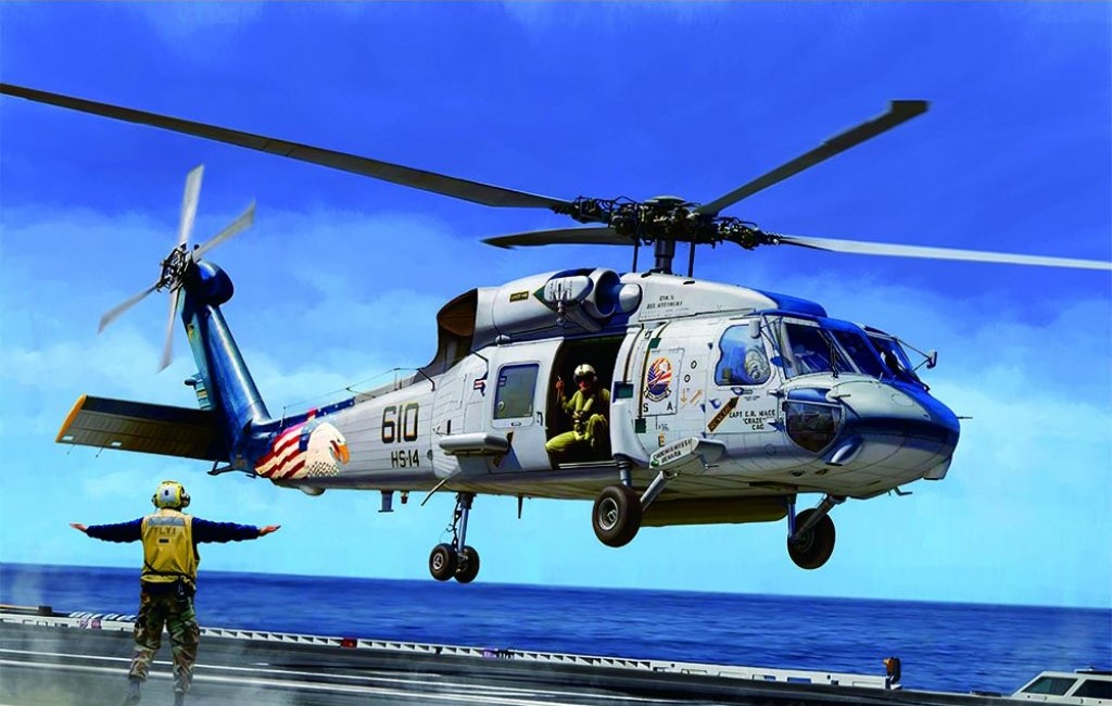 KH50007  авиация  SH-60F Ocean Hawk  (1:35)