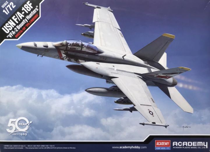 12567  авиация  F/A-18F "VFA-2 Bounty Hunters"  (1:72)