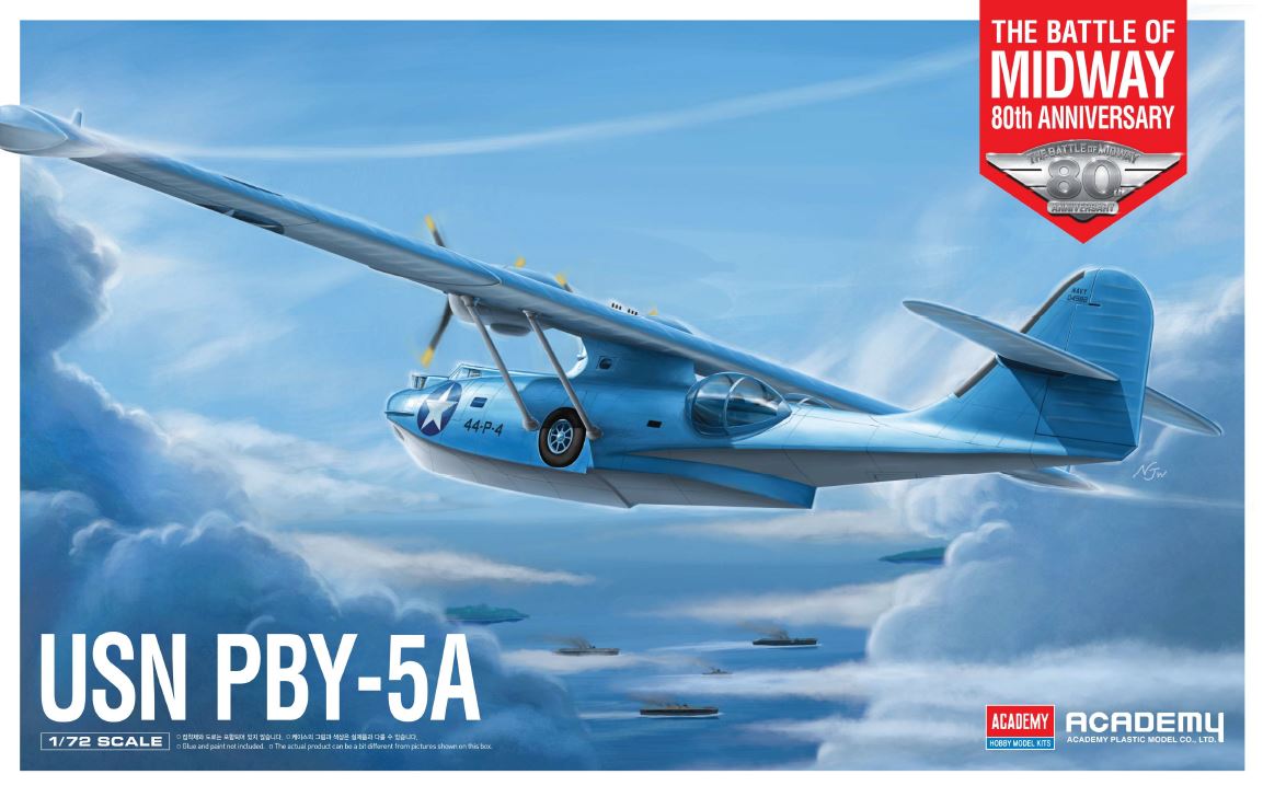 12573  авиация  USN PBY-5A Battle of Midway 80th Anniversary   (1:72)