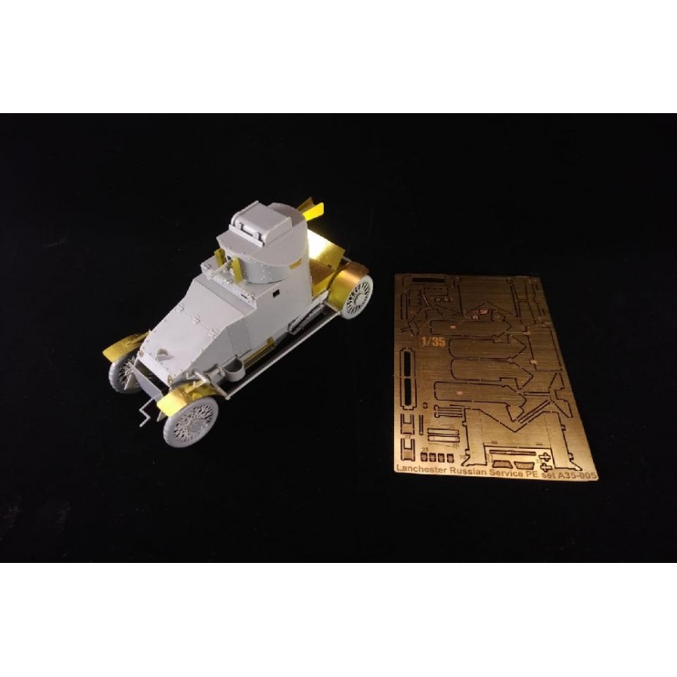 A35-005  фототравление  Lanchester Russian Service Photoetch Set  (1:35)