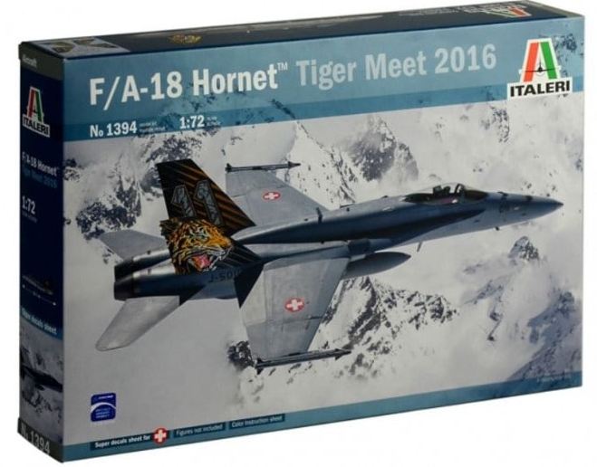 1394  авиация   F/A-18 Hornet "Tiger Meet 2016"  (1:72)