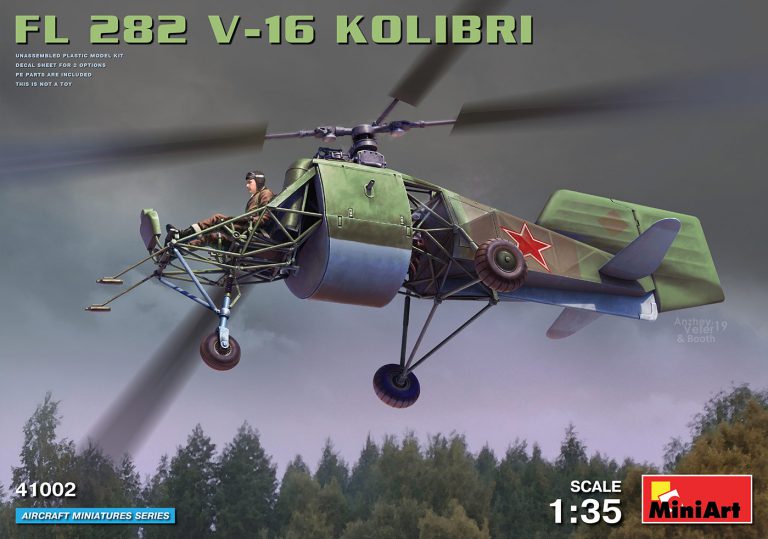 41002  авиация  Fl 282 V-16 KOLIBRI  (1:35)
