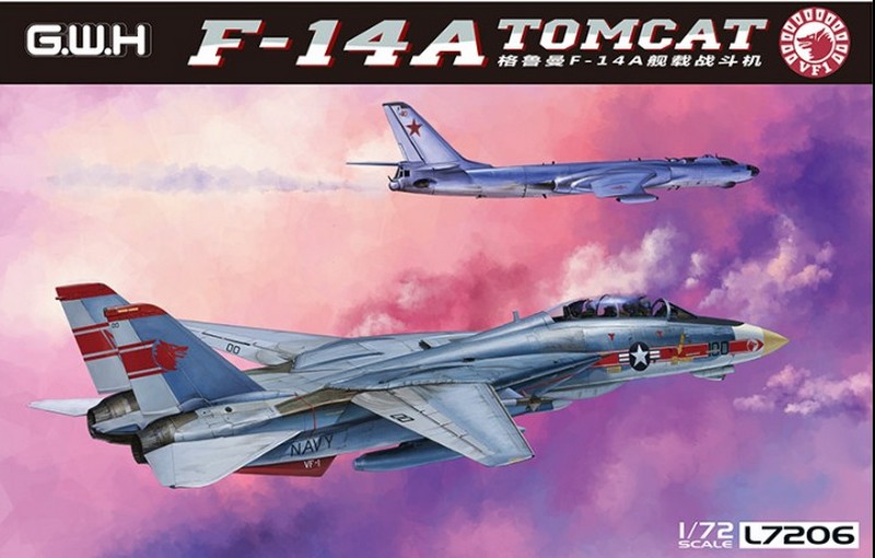 L7206  авиация  F-14A Tomcat "VF-1"  (1:72)