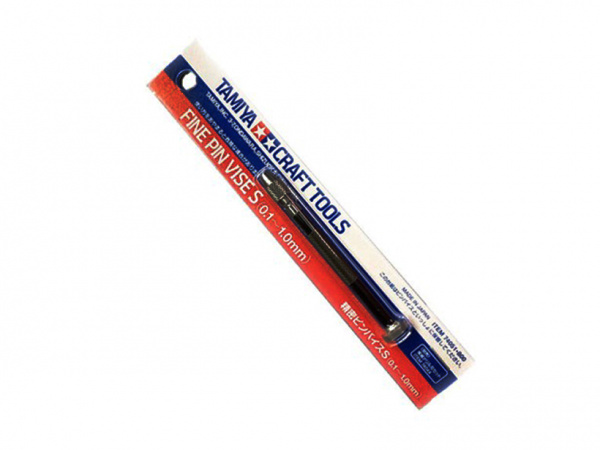 74051  ручной инструмент  Дрель ручная, цанга, диаметр сверл 0,1-1,0 мм