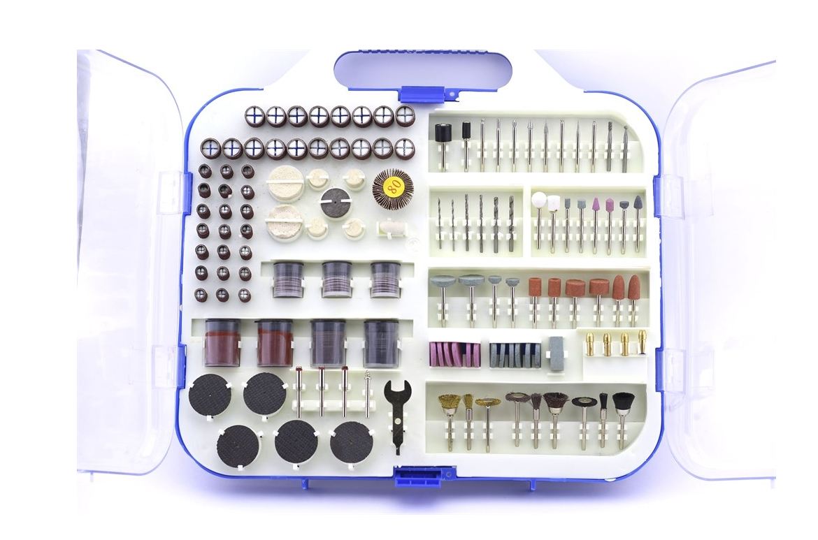 2714  ручной инструмент  Набор расходных материалов для бормашин, 249 предмета