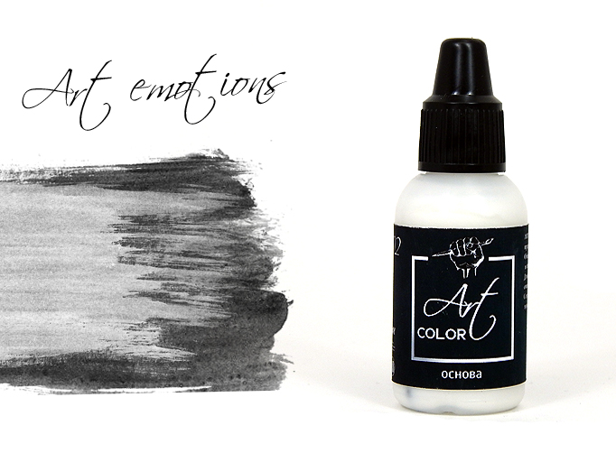 ART002B  разбавитель  Art Color Art base - основа краски для прозрачных тонов 18мл., арт. ART002
